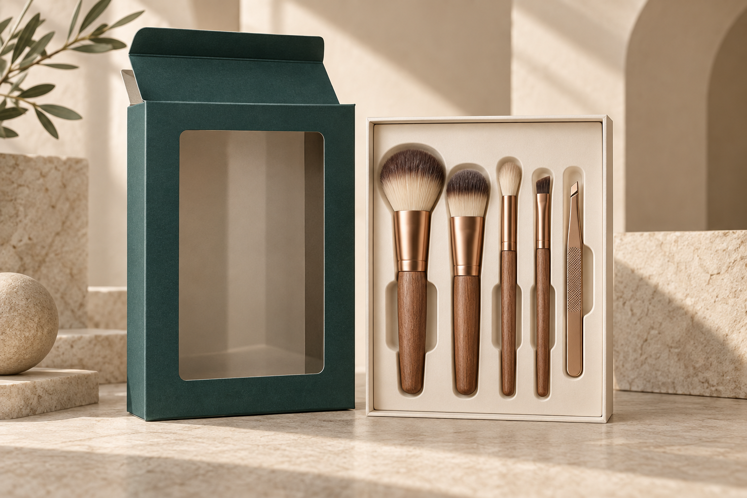 Packaging Brushes and Beauty Tools: How to Choose the Right Box Structure
