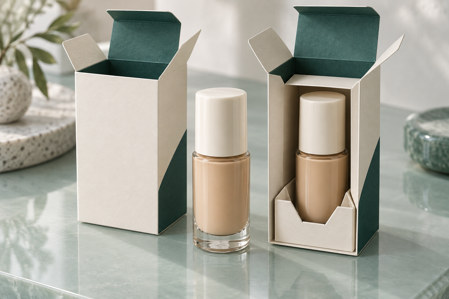 Do Foundation Bottles Need Inserts Inside Their Boxes?