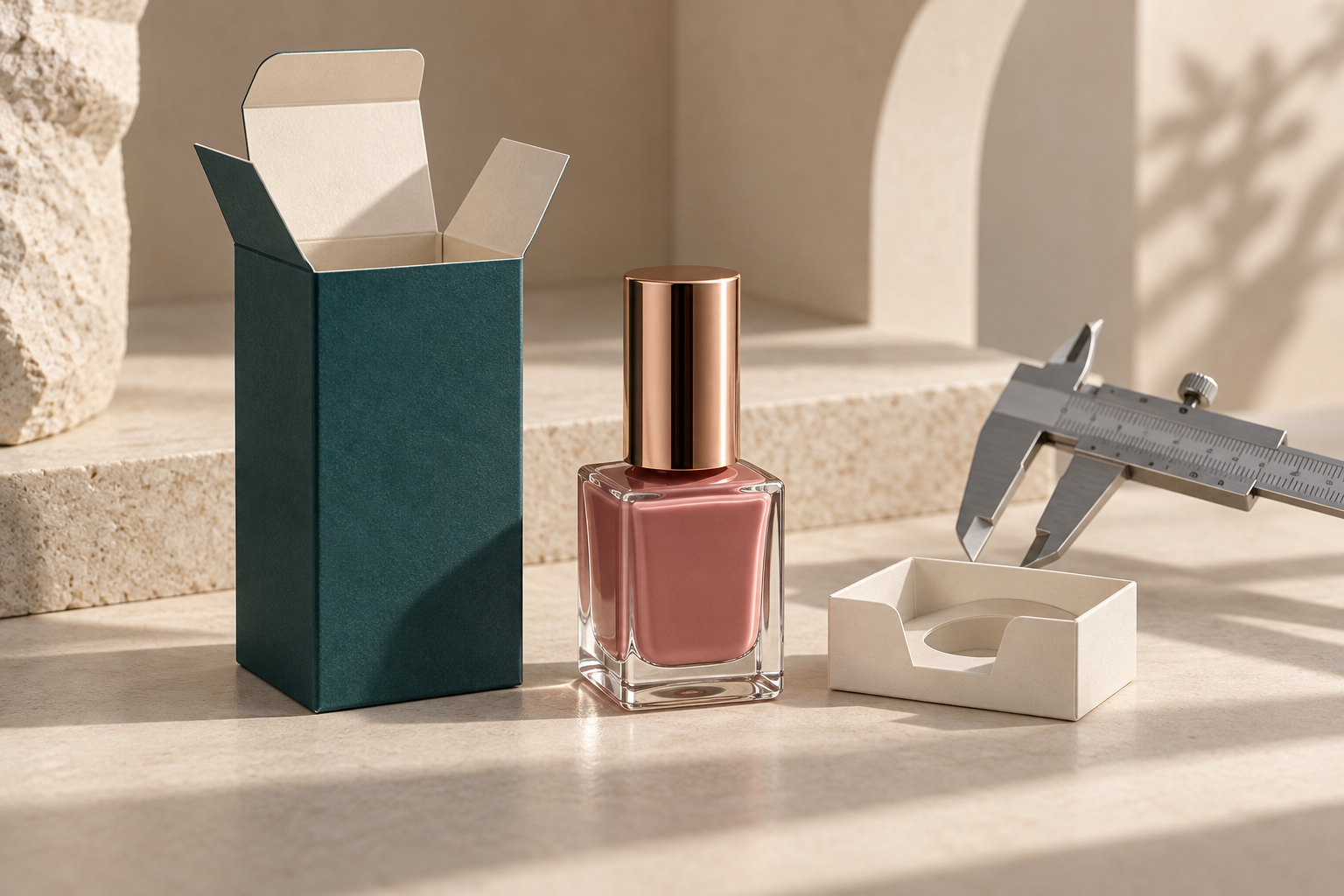 How to Protect Glass Nail Polish Bottles in Folding Cartons